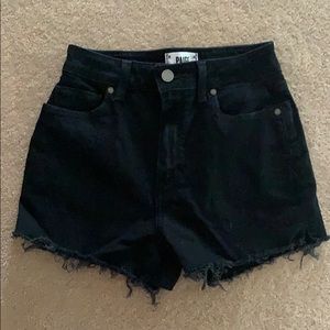 Paige high waisted Margot short Black size 25